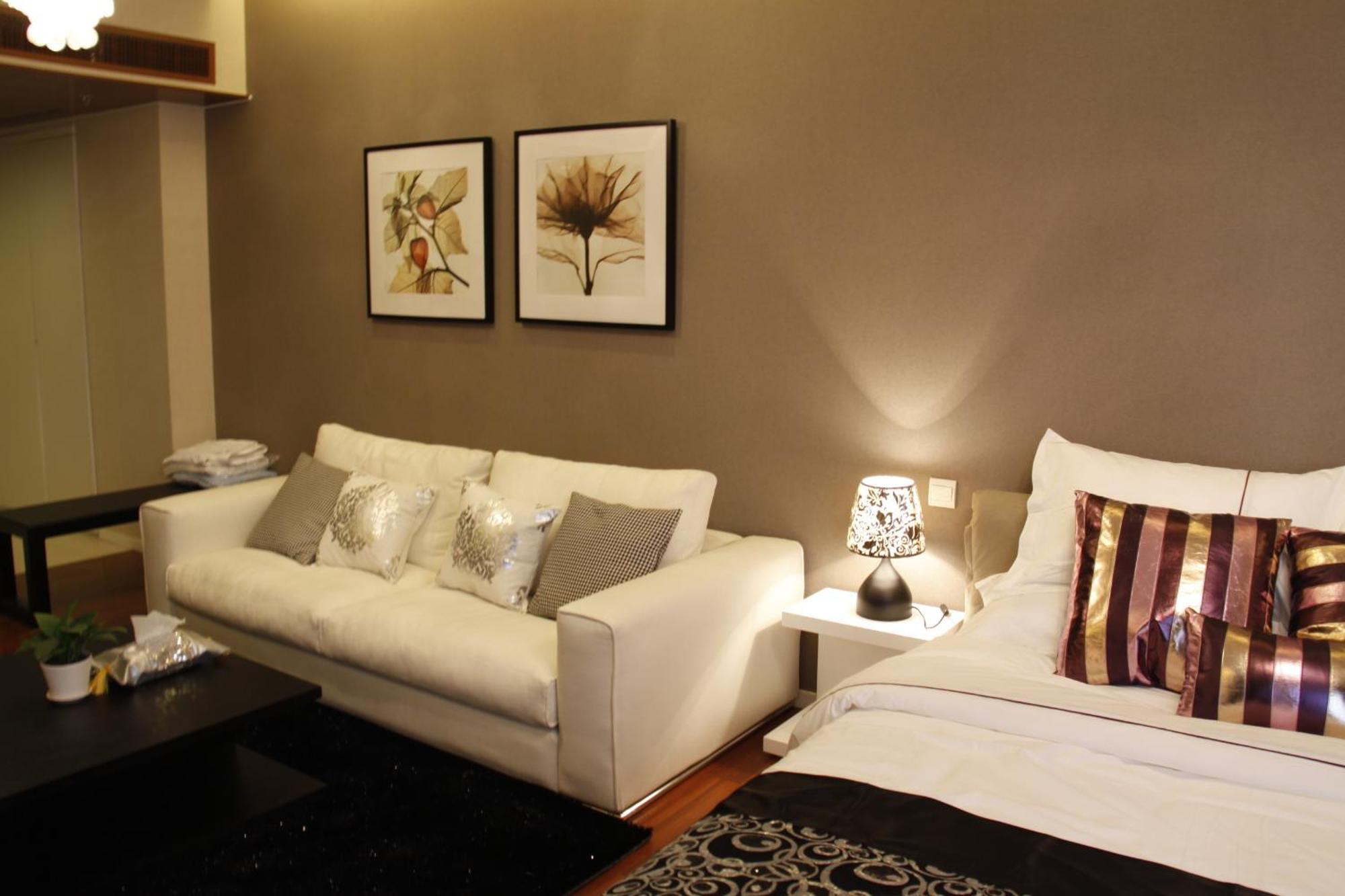 Jiu Du Hui Serviced Apartment Peking Exteriör bild