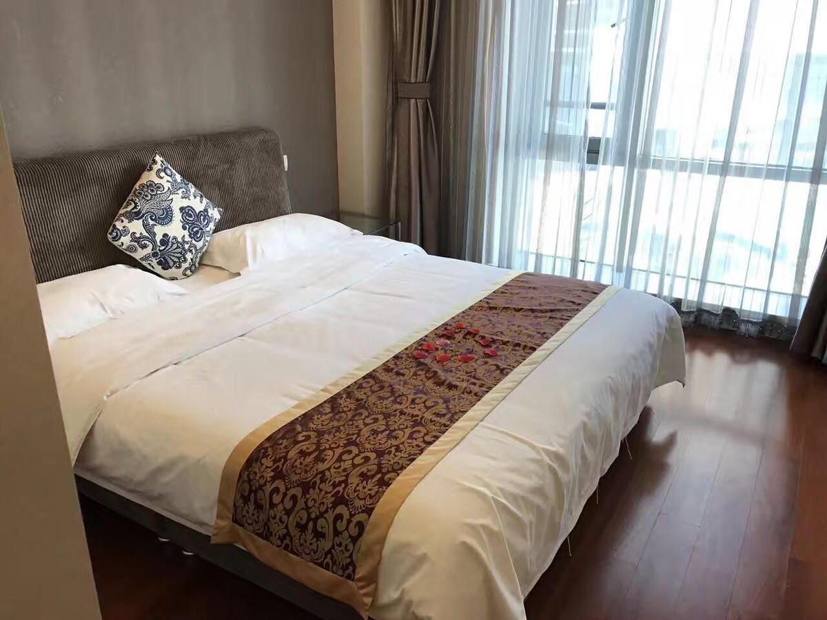 Jiu Du Hui Serviced Apartment Peking Exteriör bild