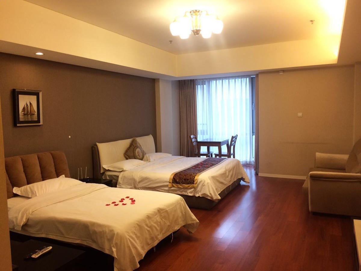 Jiu Du Hui Serviced Apartment Peking Exteriör bild