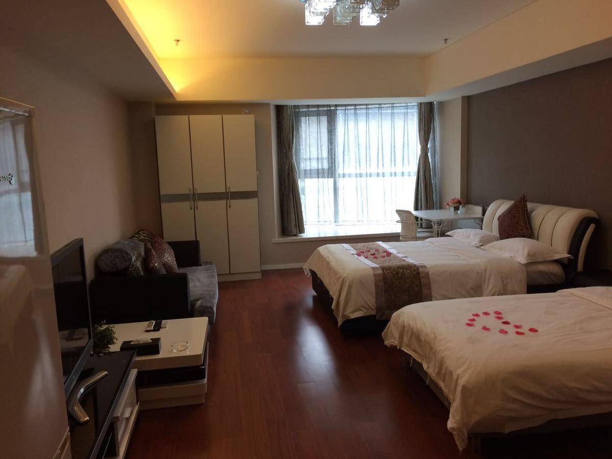 Jiu Du Hui Serviced Apartment Peking Exteriör bild