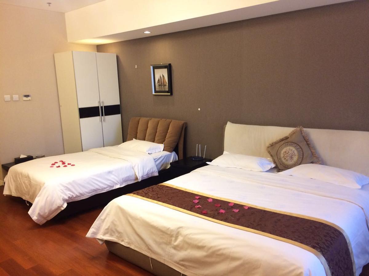 Jiu Du Hui Serviced Apartment Peking Exteriör bild