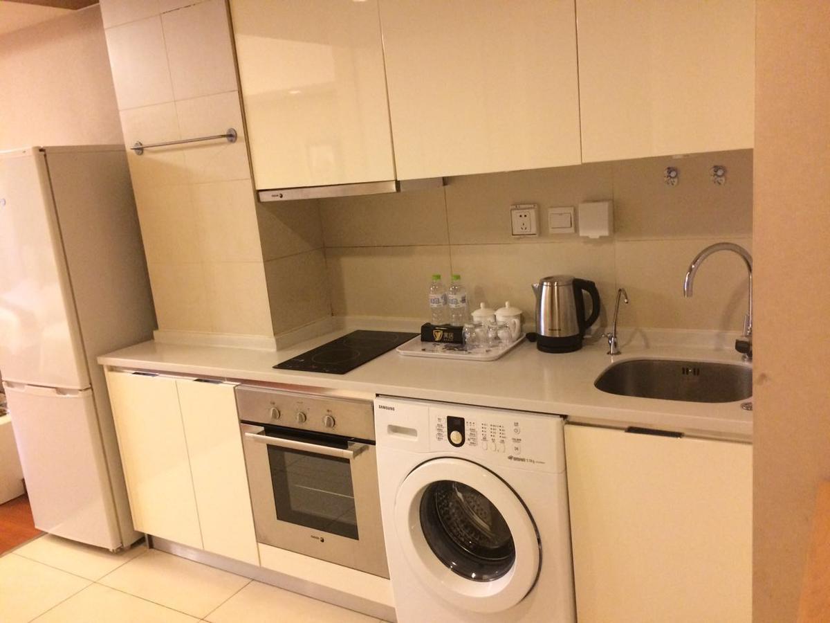 Jiu Du Hui Serviced Apartment Peking Exteriör bild