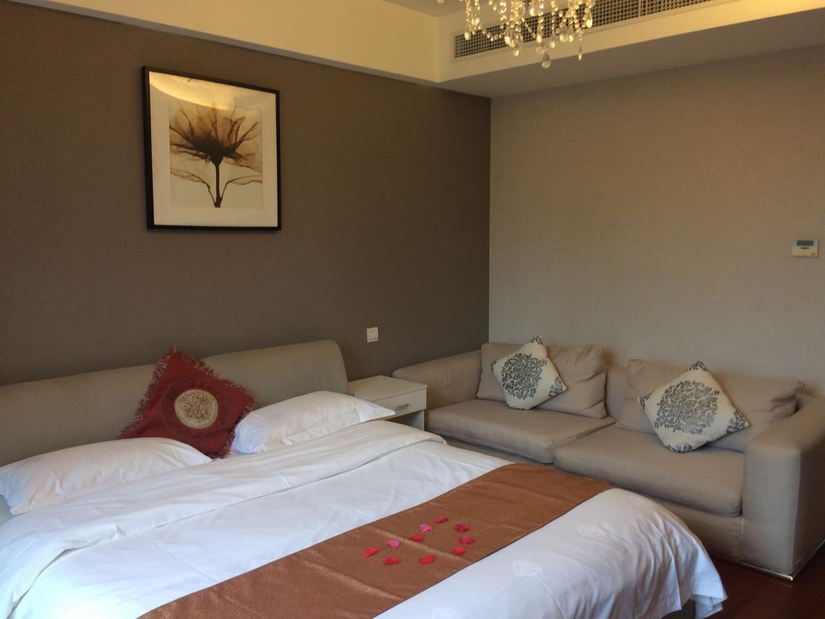 Jiu Du Hui Serviced Apartment Peking Exteriör bild