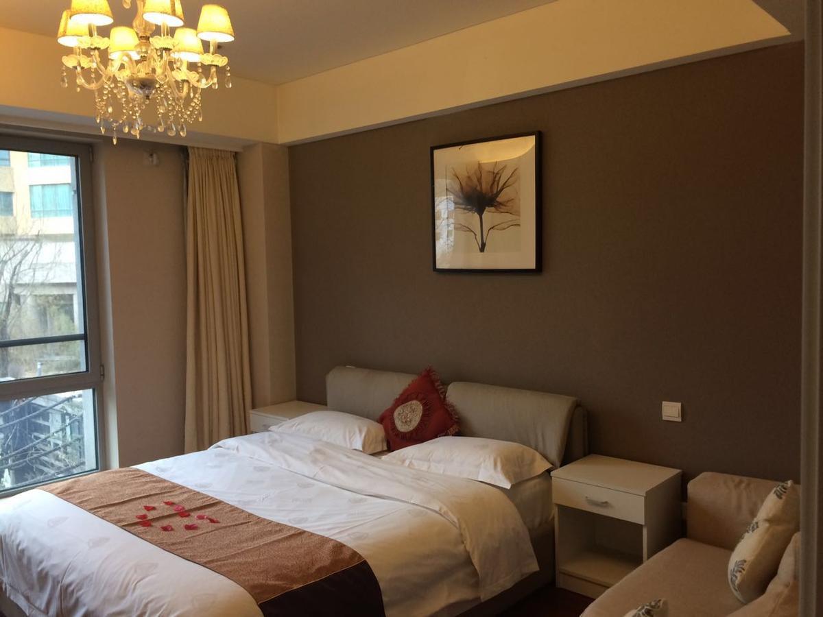 Jiu Du Hui Serviced Apartment Peking Exteriör bild