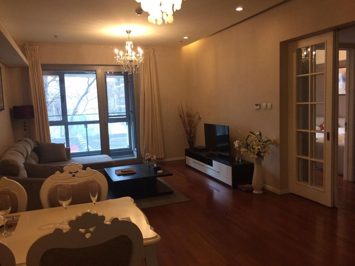 Jiu Du Hui Serviced Apartment Peking Exteriör bild