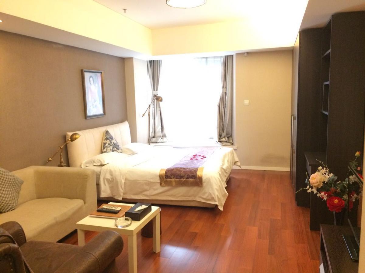 Jiu Du Hui Serviced Apartment Peking Exteriör bild