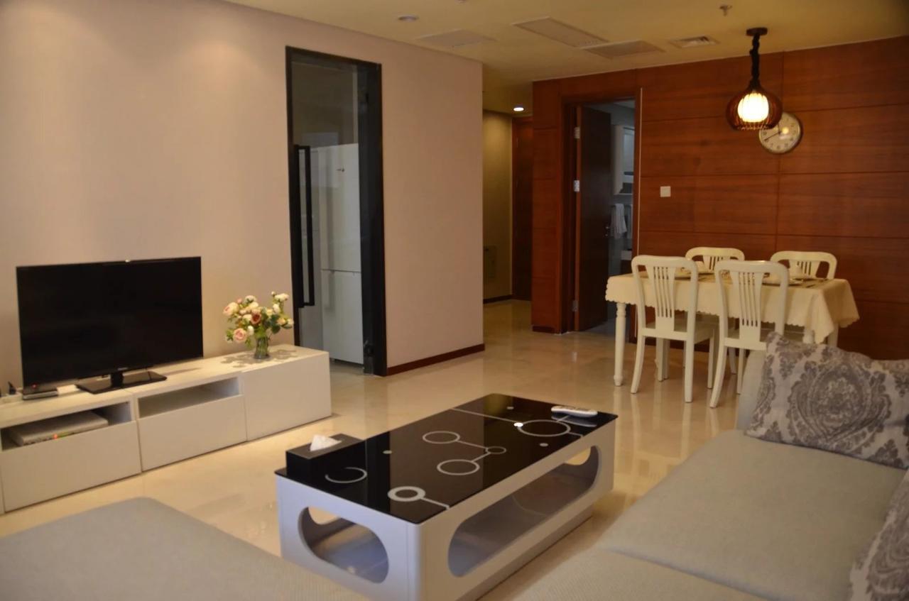 Jiu Du Hui Serviced Apartment Peking Exteriör bild