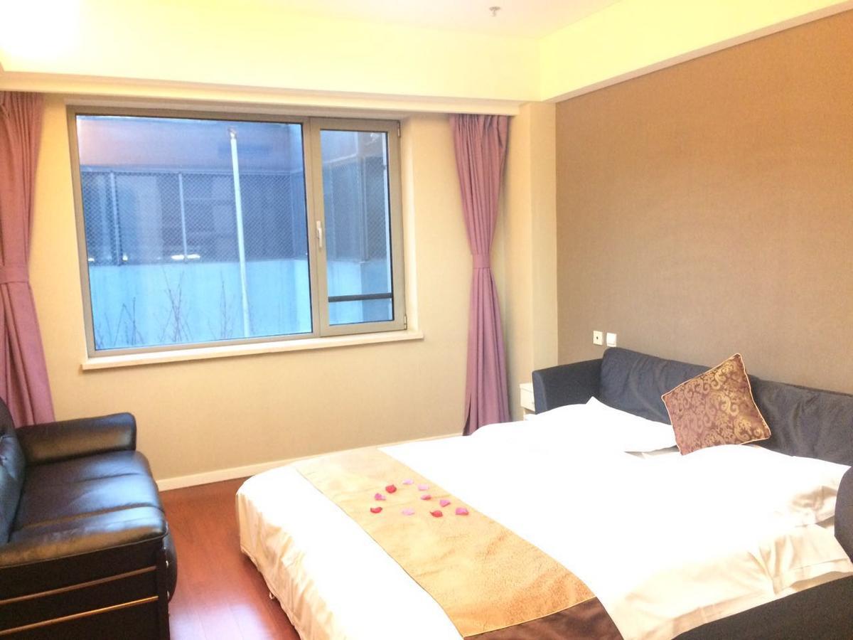 Jiu Du Hui Serviced Apartment Peking Exteriör bild