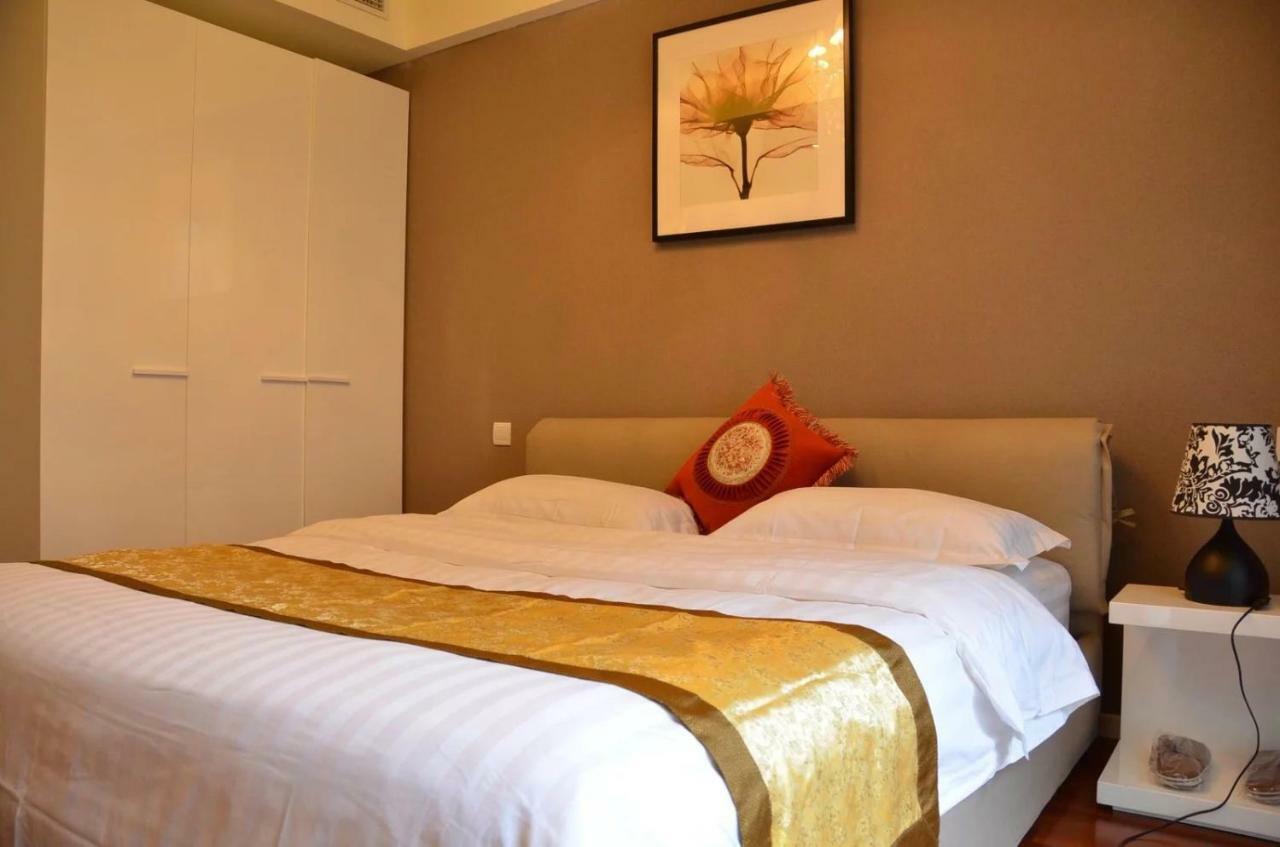 Jiu Du Hui Serviced Apartment Peking Exteriör bild