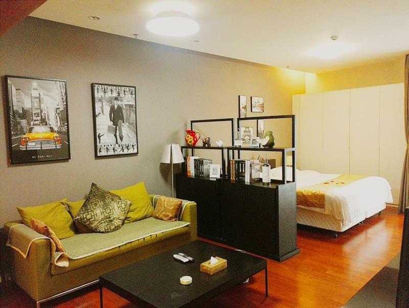 Jiu Du Hui Serviced Apartment Peking Exteriör bild
