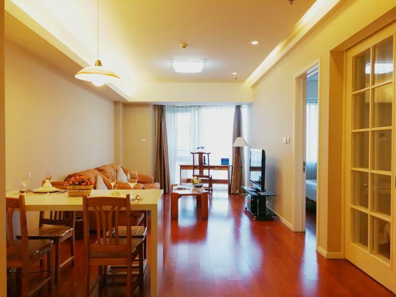 Jiu Du Hui Serviced Apartment Peking Exteriör bild