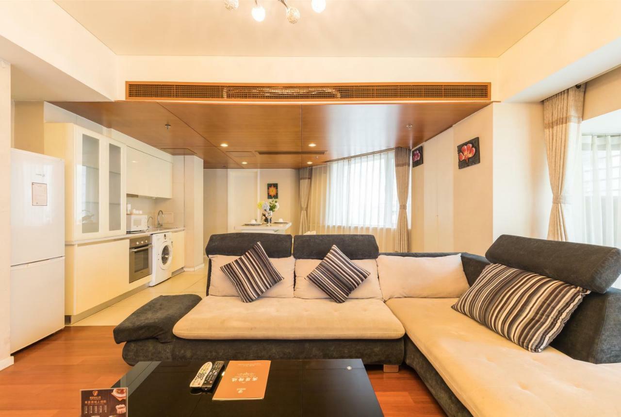 Jiu Du Hui Serviced Apartment Peking Exteriör bild