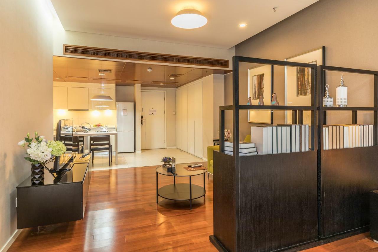 Jiu Du Hui Serviced Apartment Peking Exteriör bild
